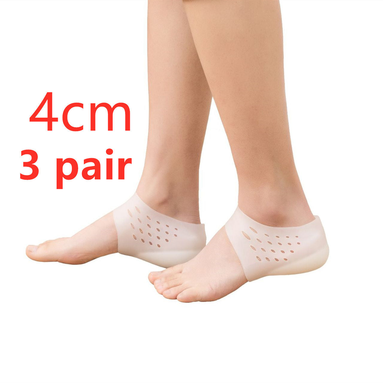 Inner Booster Pad Invisible Men and Women Silicone Heel Insole