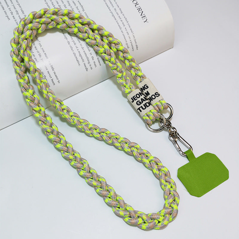 Mobile Phone Lanyard Long Crossbody Can Back Loudspeaker Lanyard