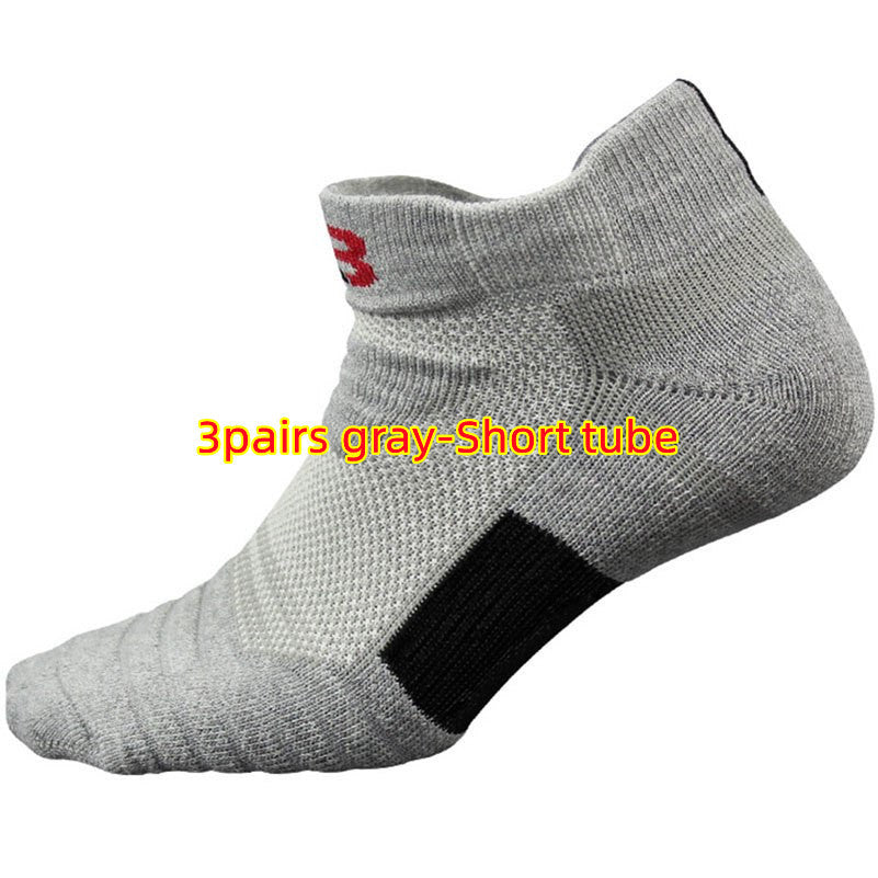 Socks Cotton Spndex Polyester Pure Color all Seasons