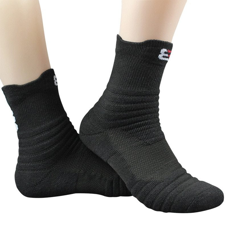 Socks Cotton Spndex Polyester Pure Color all Seasons