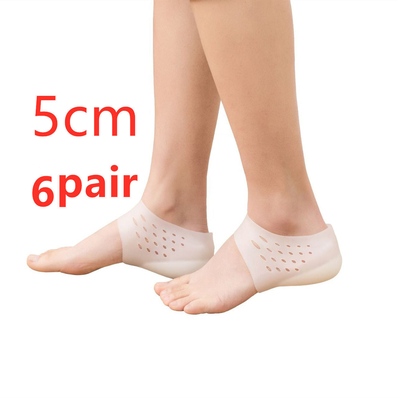 Inner Booster Pad Invisible Men and Women Silicone Heel Insole