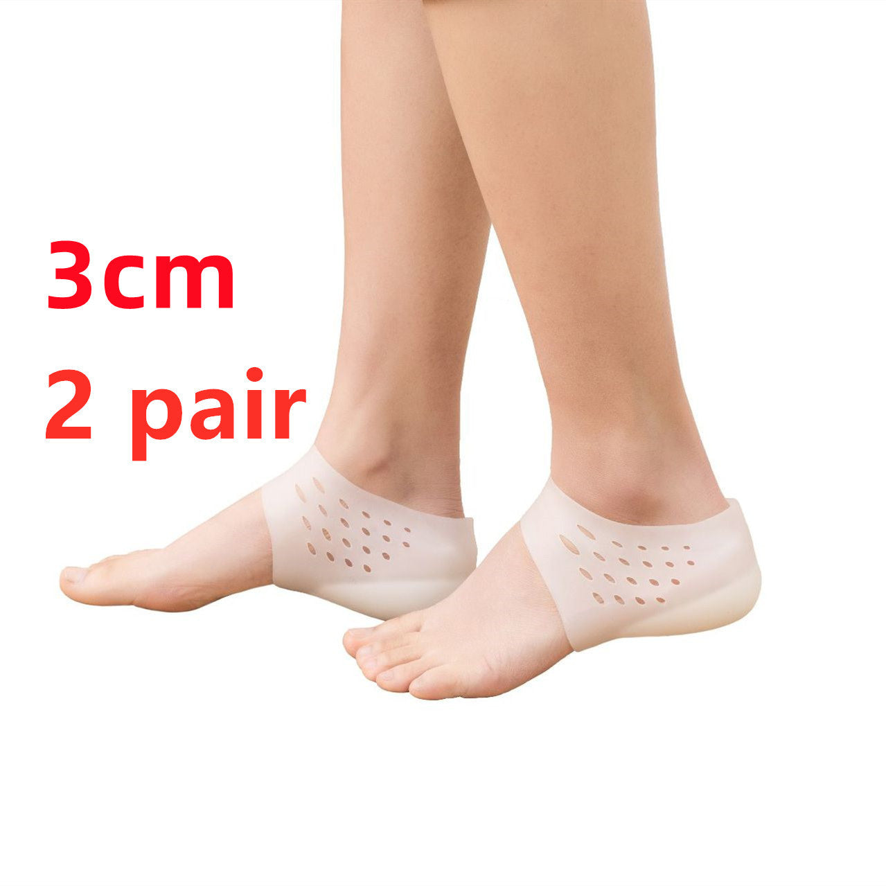 Inner Booster Pad Invisible Men and Women Silicone Heel Insole