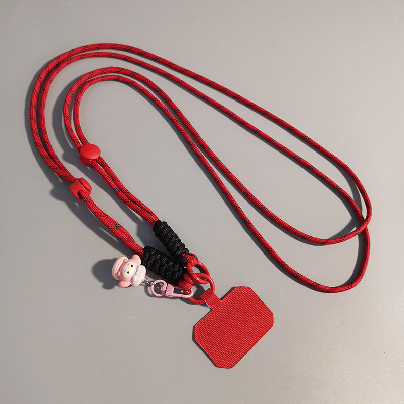 Mobile Phone Lanyard Long Crossbody Can Back Loudspeaker Lanyard