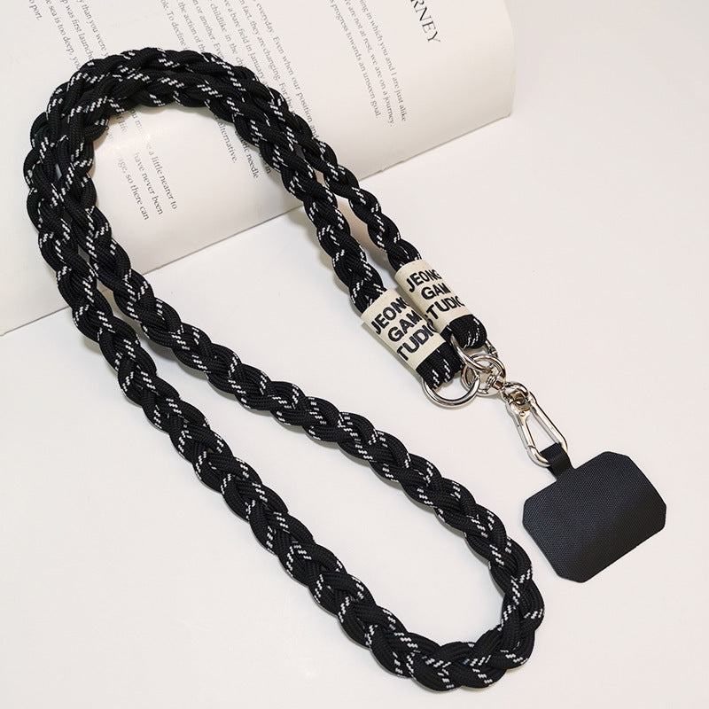 Mobile Phone Lanyard Long Crossbody Can Back Loudspeaker Lanyard