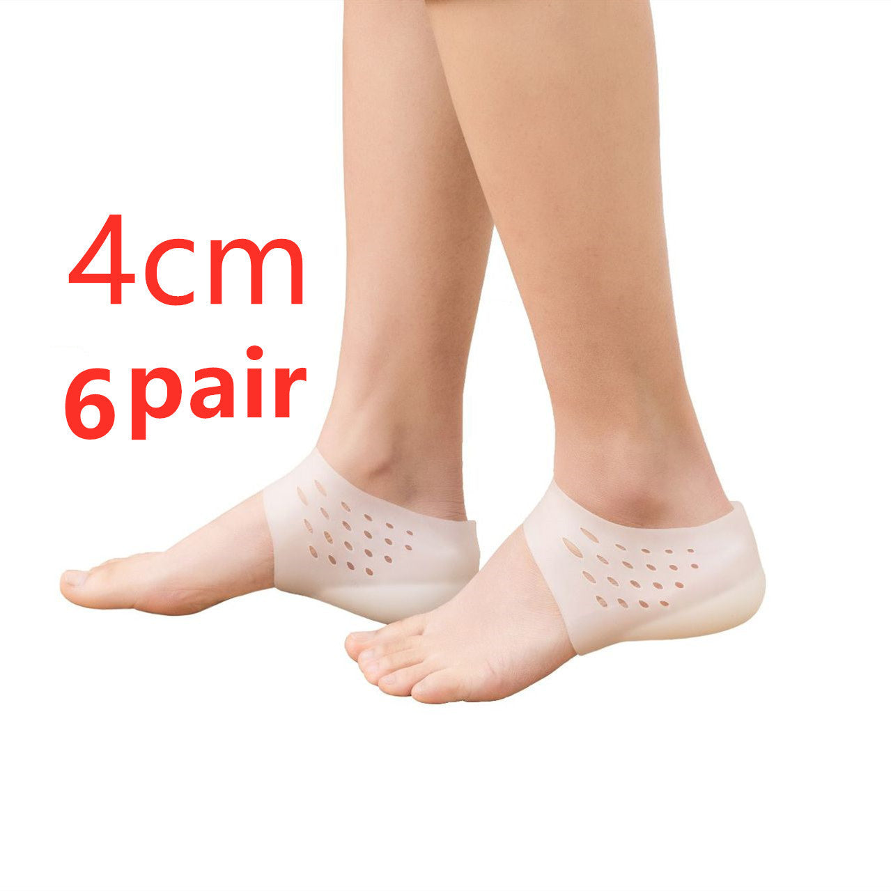 Inner Booster Pad Invisible Men and Women Silicone Heel Insole