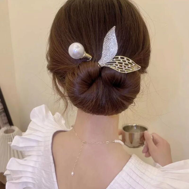 Hair Curler Fish Tail Elegant Flower