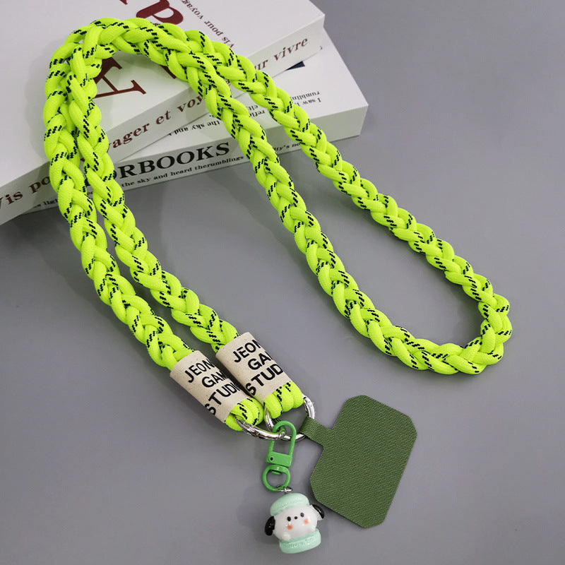 Mobile Phone Lanyard Long Crossbody Can Back Loudspeaker Lanyard